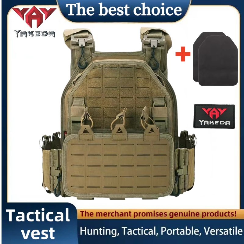 Outdoor Lighting High Quality - YAKEDA Tactical Vest 6094 Fast Detachable