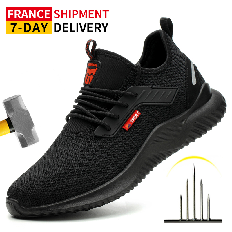 Outdoor Lighting High Quality - Safety Work Shoes Construction Men Outdoor
