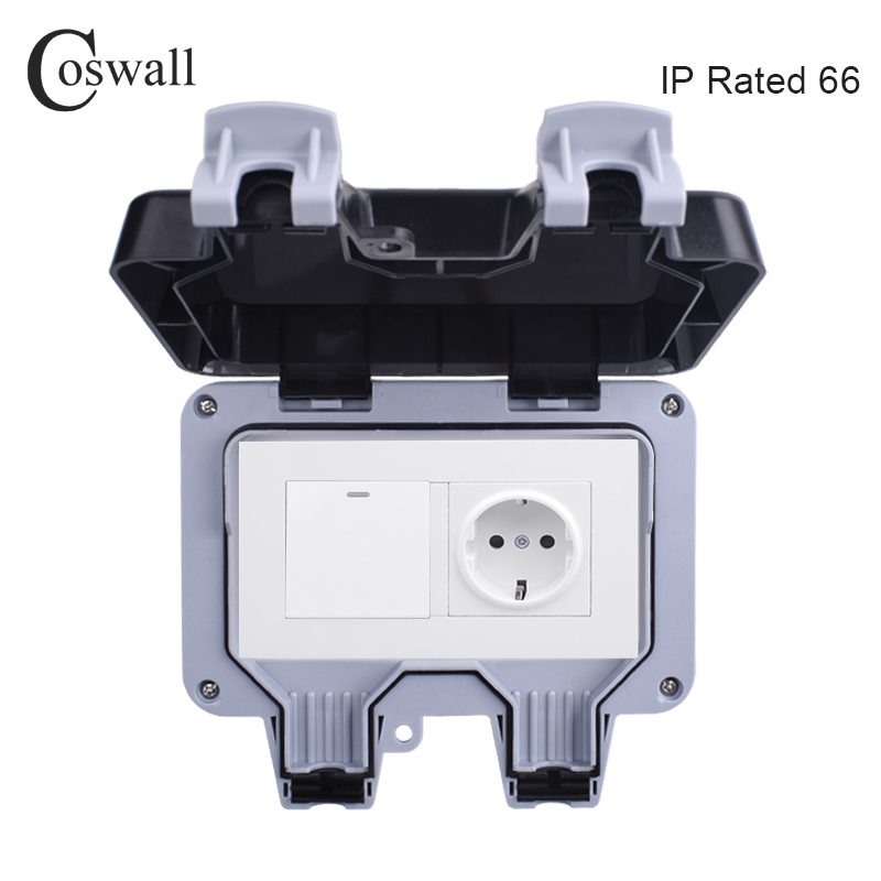 Coswall IP66 Weatherproof Wate - Outdoor Lighting Wall Mount review and price