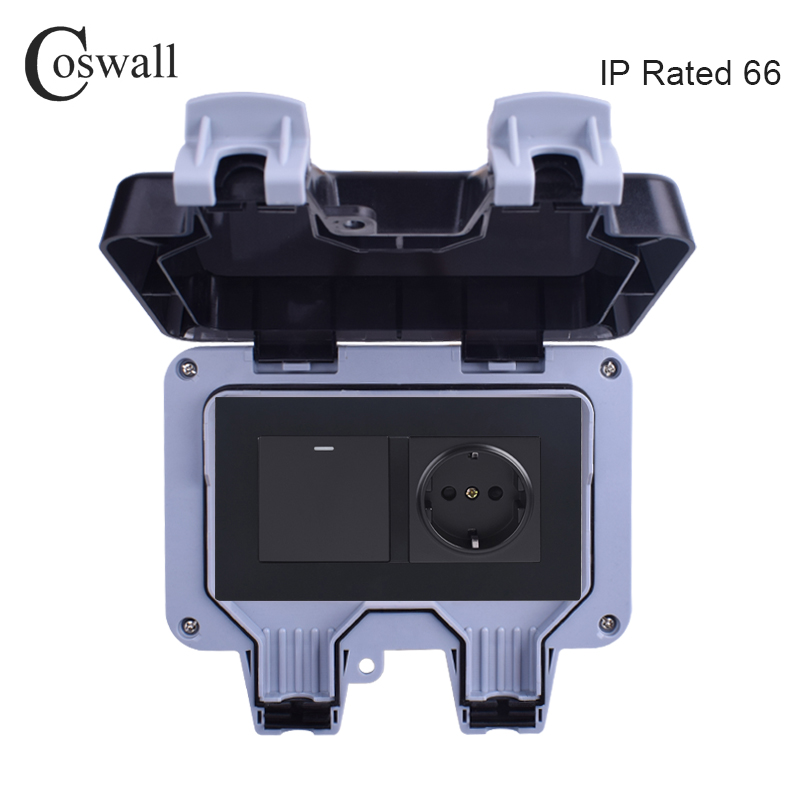 Coswall IP66 Weatherproof Wate - Outdoor Lighting Wall Mount review and price