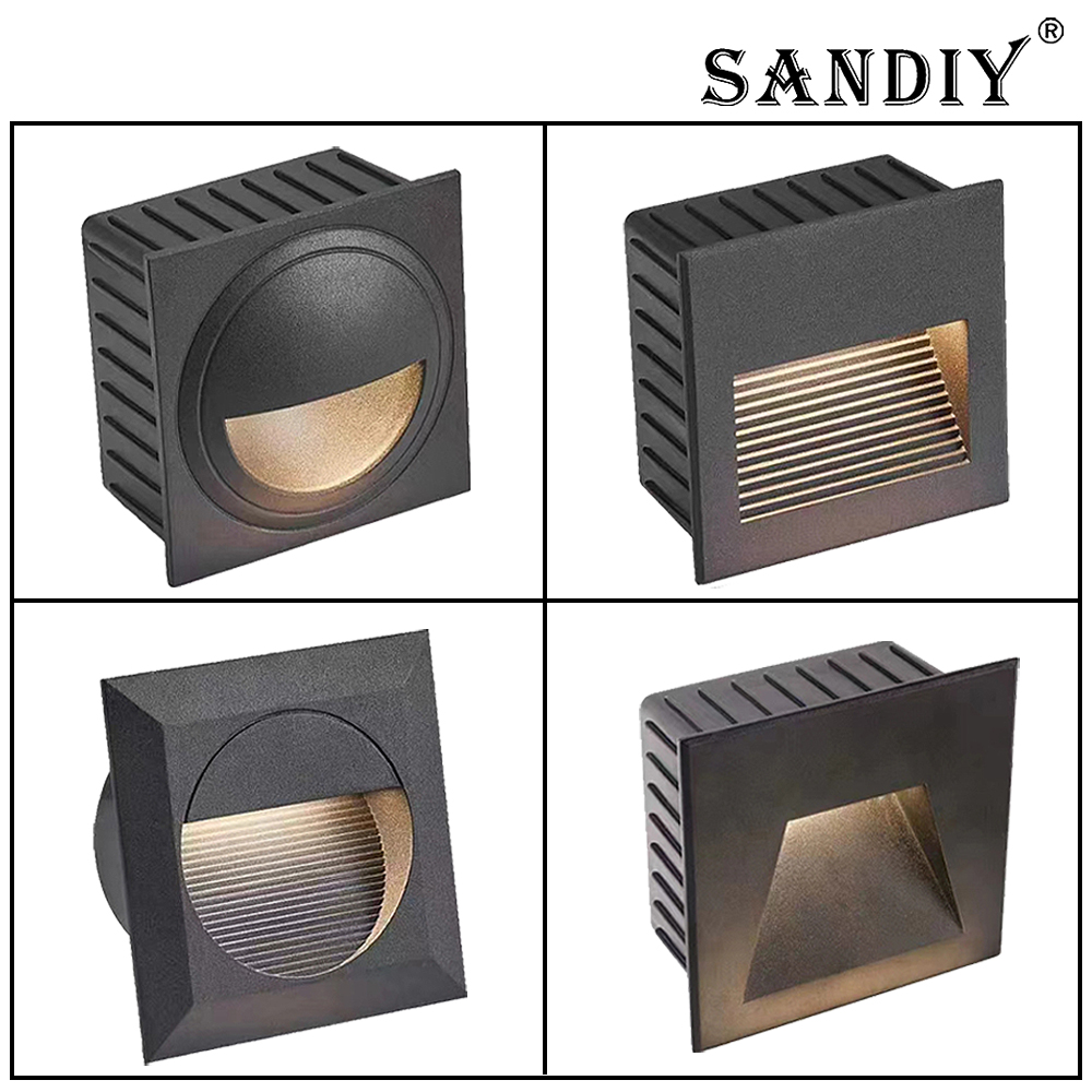 SANDIY Recessed Outdoor Wall S - Outdoor Lighting Up And Down review and price