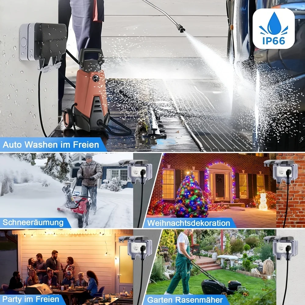 European-Style Outdoor Socket  - Outdoor Lighting Wall Mount review and price