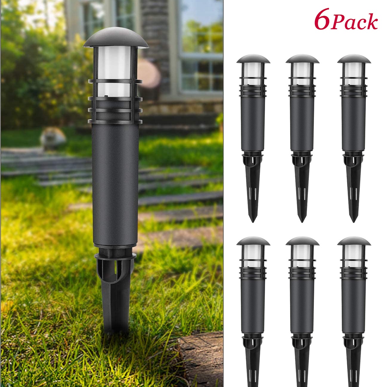QACA 12V 3W Low Voltage LED Pa - Landscape Spike Light review and price