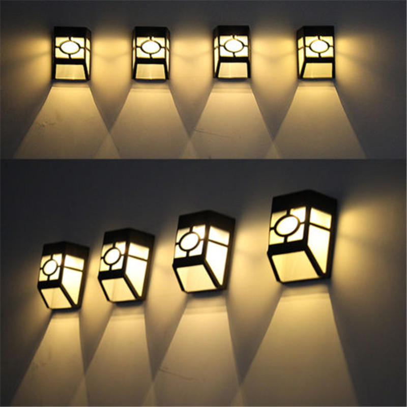 Solar Powered Wall Mount LED L - Outdoor Lighting Wall Mount review and price