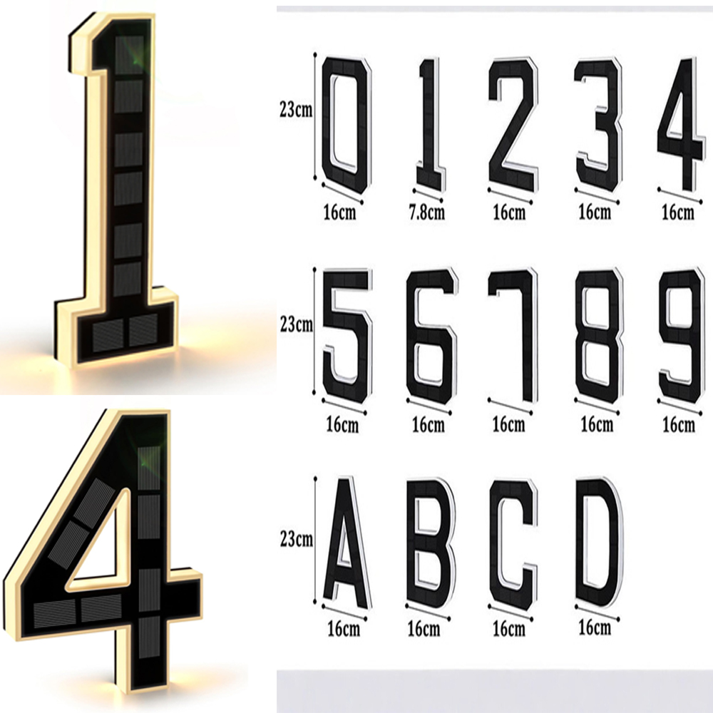 Solar House Number Lights Hous - Landscape Spike Light review and price