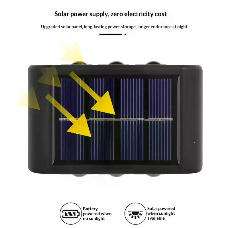 Solar Wall Lamp Outdoor Waterp - Outdoor Lighting Up And Down review and price