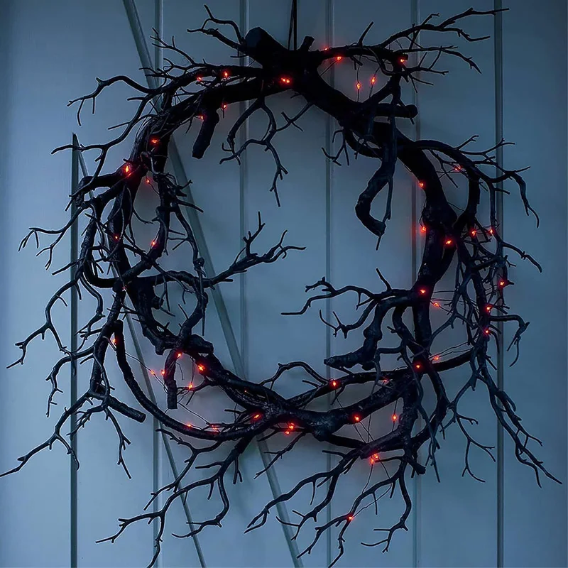 Halloween Decoration Wreath De - Outdoor Lighting Ideas For Party review and price