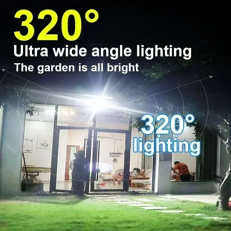 12000LM Powerful Solar Wall La - Outdoor Lighting Lux review and price