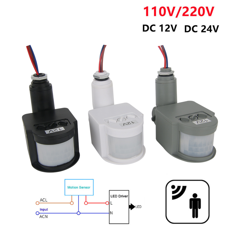 12V Motion Sensor 220V/110V PI - Outdoor Lighting Wall Mount review and price
