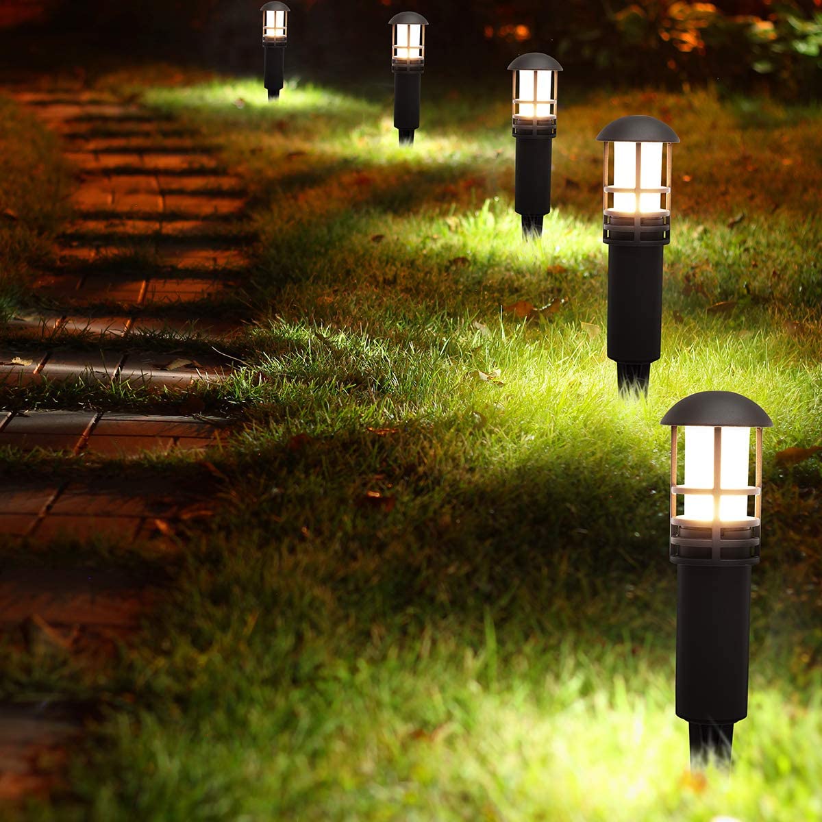 8Pcs LED Outdoor Garden Lawn L - Landscape Spike Light review and price