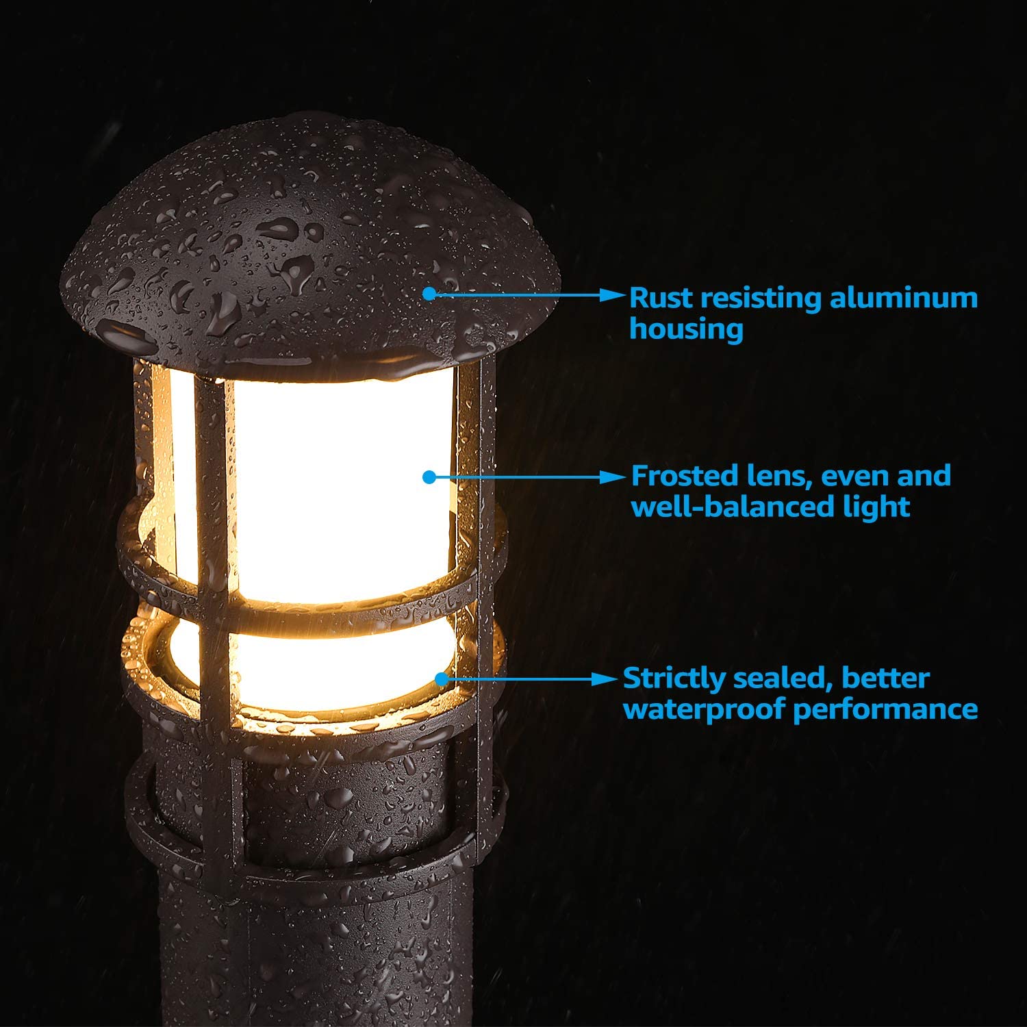 8Pcs LED Outdoor Garden Lawn L - Landscape Spike Light review and price
