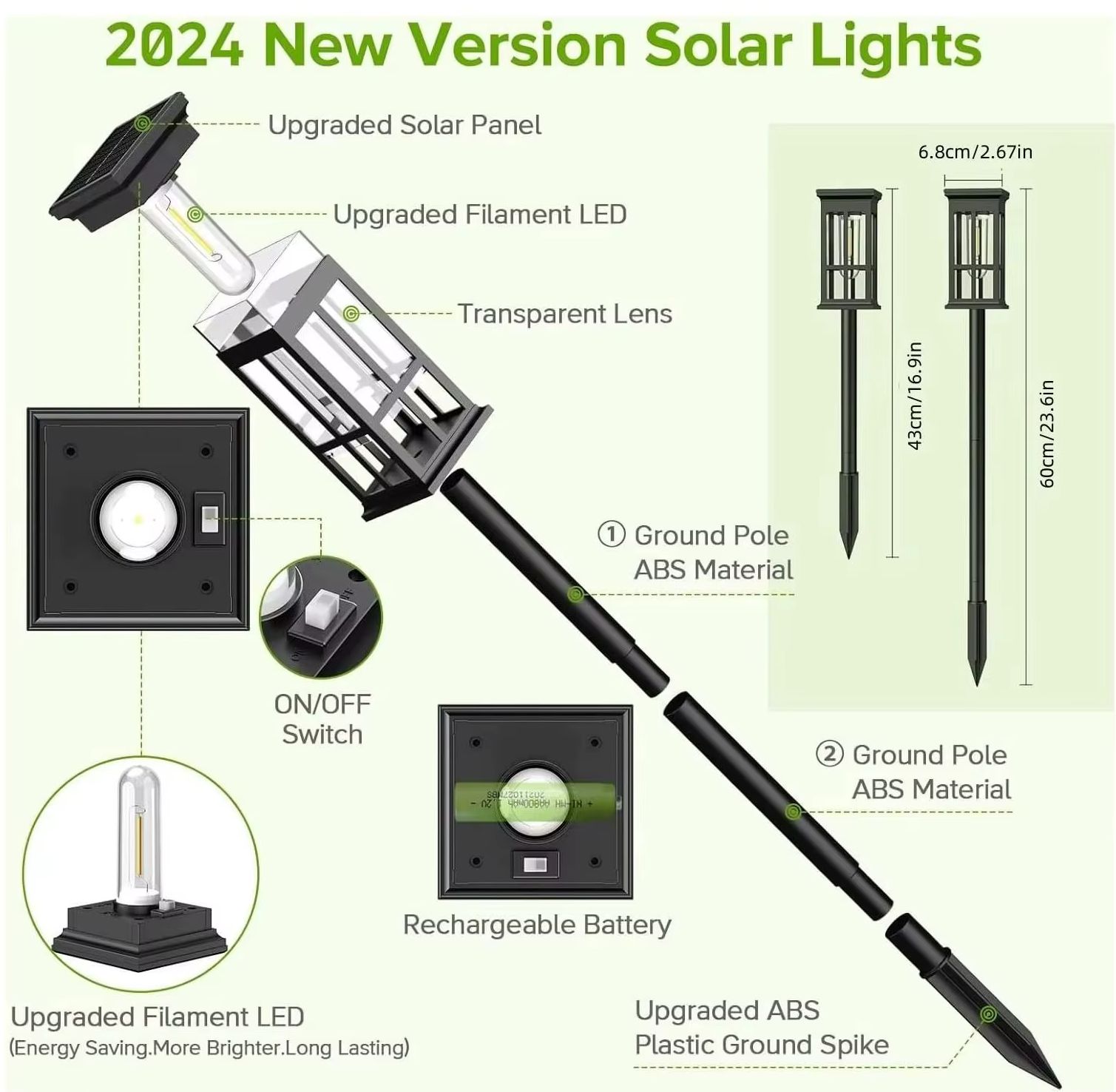 Solar Pathway Light Outdoor So - Landscape Spike Light review and price