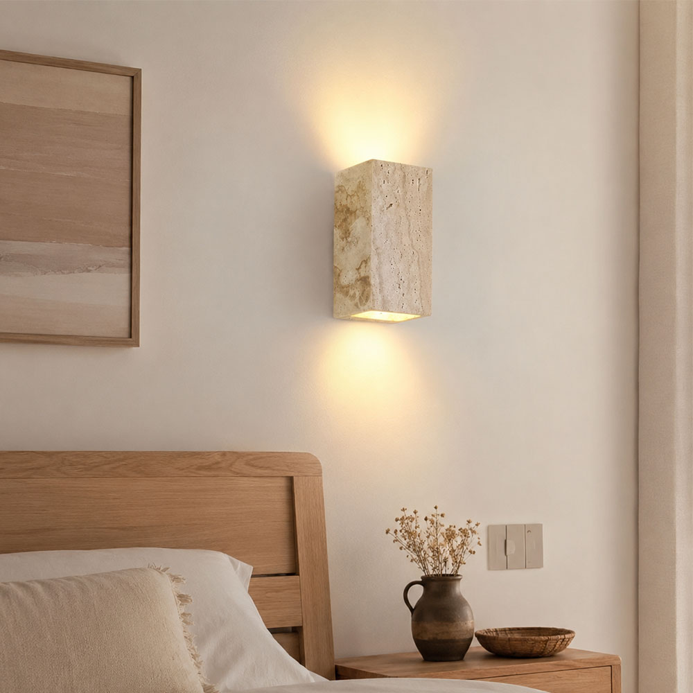 Natural Stone Wall Lamp IP65 O - Outdoor Lighting Lux review and price