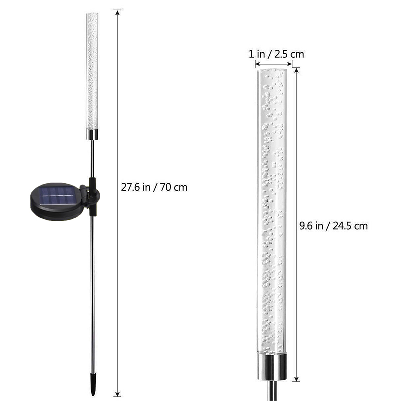 Solar Reed Garden Light Bubble - Landscape Spike Light review and price
