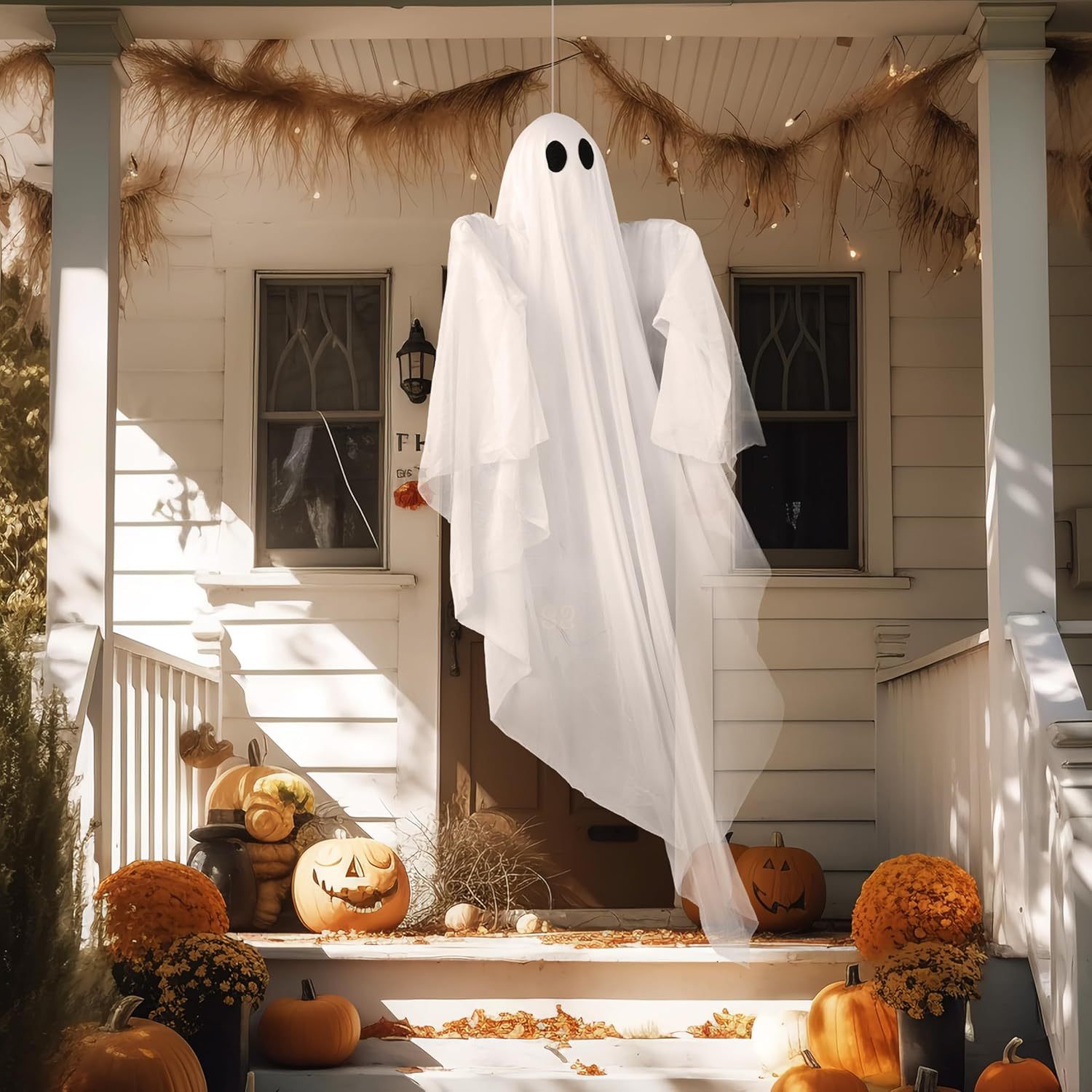 Halloween Hanging Light up Gho - Outdoor Lighting Ideas For Party review and price