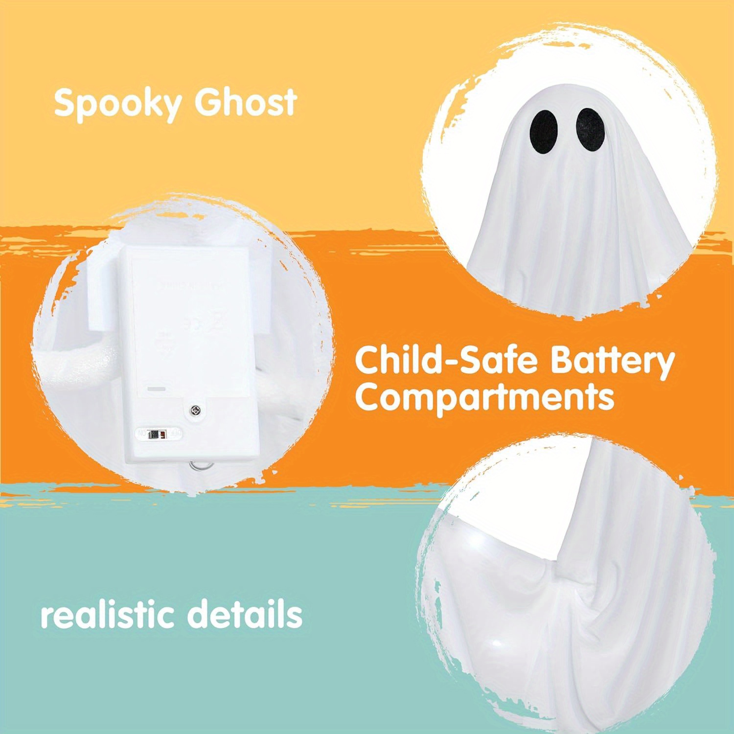 Halloween Hanging Light up Gho - Outdoor Lighting Ideas For Party review and price