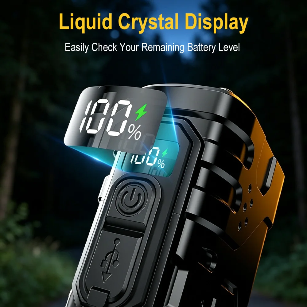 BORUIiT Hand Crank EDC LED Fla - Outdoor Lighting Junction Box review and price