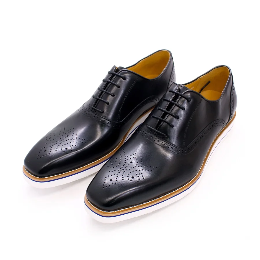 Leather casual men's shoes hig - Outdoor Lighting High Quality review and price