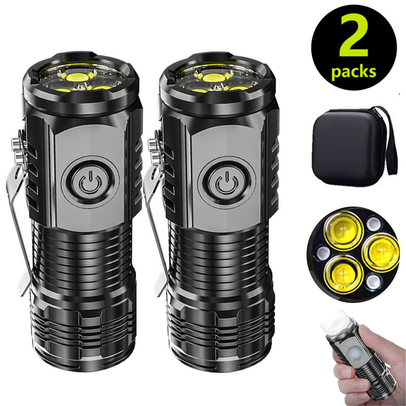 Mini 3LED Flashlight With Pen  - Outdoor Lighting Replacement Bulbs review and price