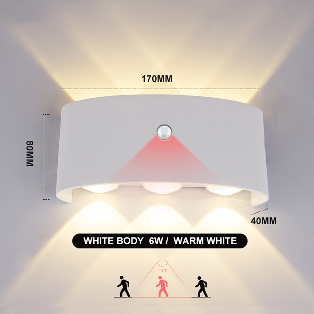PIR Motion Sensor Wall Lamp AC - Outdoor Lighting Wall Mount review and price