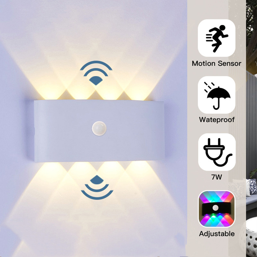 PIR Motion Sensor Wall Lamp AC - Outdoor Lighting Wall Mount review and price