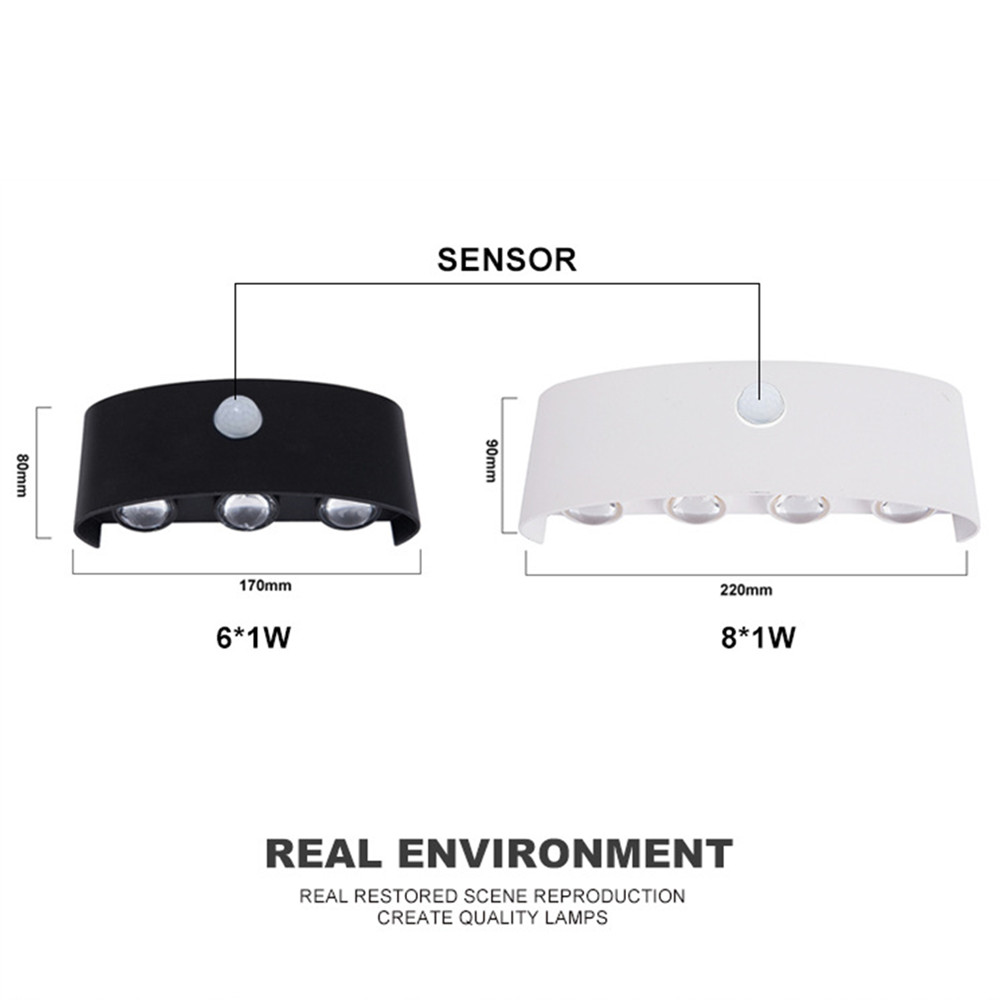 PIR Motion Sensor Wall Lamp AC - Outdoor Lighting Wall Mount review and price