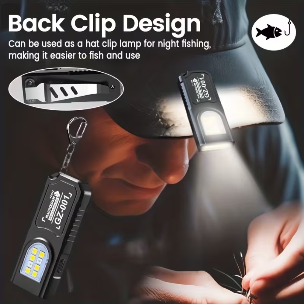 Mini COB LED Keychain Flashlig - Outdoor Lighting Replacement Bulbs review and price
